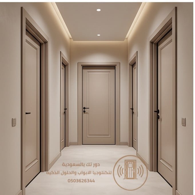 عازل صوت للباب الخشب